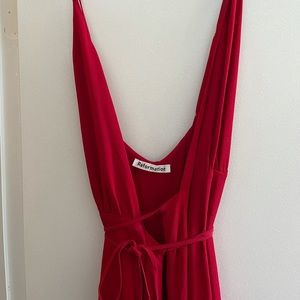 Gorgeous reformation floor length gown